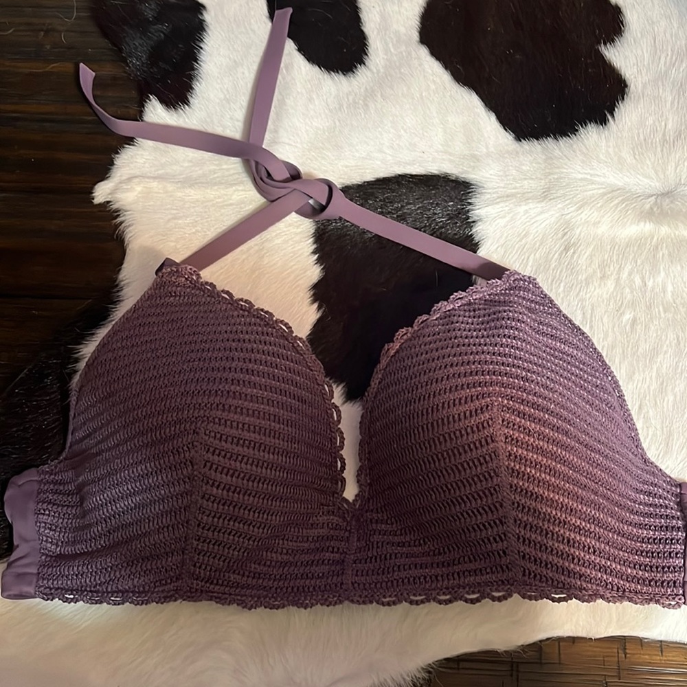 Halter swimsuit top